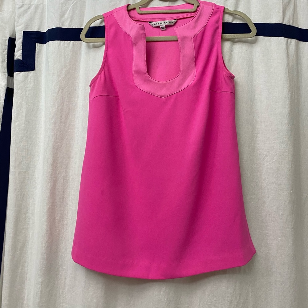 Trina Turk Pink Top
